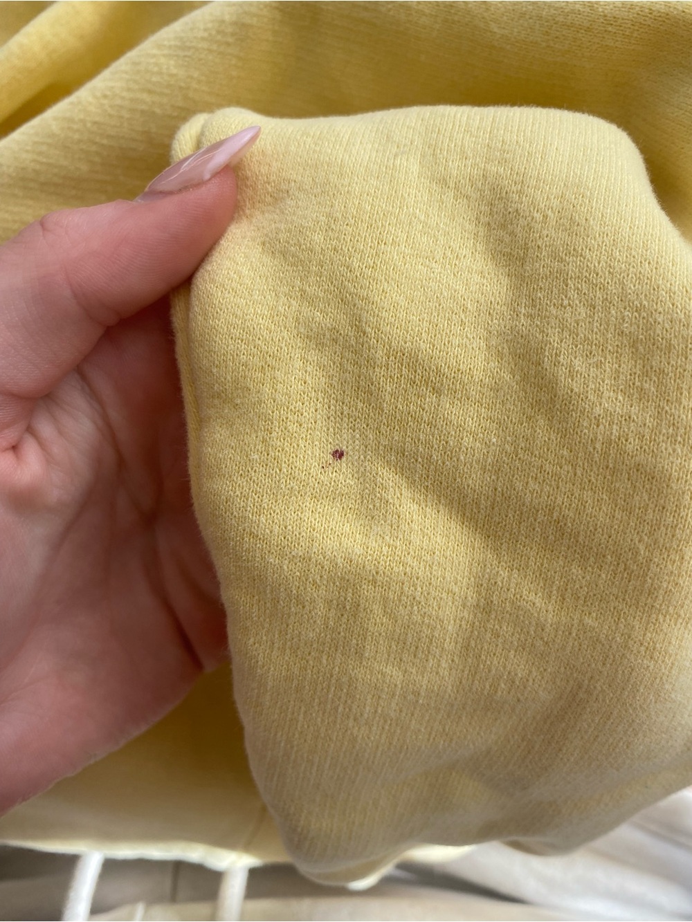 Tommy Hilfiger Pale Yellow Full-Zip Hoodie - Picture 4 of 4